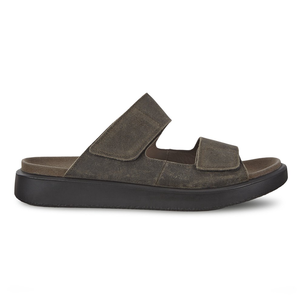 Sandalias Hombre - ECCO Flowt - Grises Oscuro - JCV582061